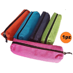 Trade Shop Traesio-astuccio Portapenne Portapastelli Matite Cosmetici Borsa Bag Zip Cerniera Dfh -