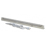 Trade Shop Traesio-4w Tubo Neon 30cm Led Completo Di Plafoniera T5 Luce Bianco Caldo 3000k Cavo 1mt -