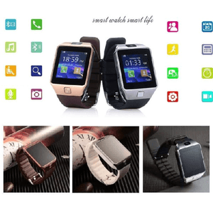 Trade Shop Traesio-smartwatch Dz09 Orologio Telefono Cellulare Bluetooth Sim Card Per Smartphone -