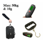 Trade Shop Traesio-bilancia Da Viaggio 10g-50kg Pesa Valigia Valigie Bagagli Digitale Portatile -