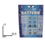 Trade Shop Traesio-set 10 Pezzi Batteria A Bottone Varie Misure Per Orologi Elettronica -