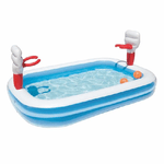 Trade Shop Traesio-piscina Gonfiabile Per Bambini 3 Anni+ Gioco Pallacanestro Basket Giardino 54122 -