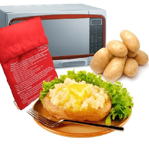 Trade Shop Traesio-sacchetto Per Cottura Patate Sacco Cuoci Al Forno A Microonde Potato Express -