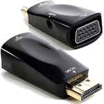 Andowl-convertitore Adattatore Video Hdmi A Uscita Vga Interfaccia Cavo Audio Q-t122 -