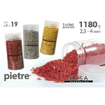 Kaela-pietre Decorative Vaso Piante Decoupage 1180gr Renella Colorate 2,5-4mm 823329 -