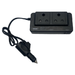 Andowl-inverter Di Alimentazione Auto 300w Con 2 Porte Usb Per Caricabatterie Q-cc8200 -