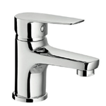 Cleafe-rubinetto Miscelatore Monocomando Cromato Per Lavabo Lavandino Moderno Cube87117 -