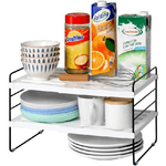 Trade Shop Traesio-mensola Estendibile Organizer Da Cucina Portaspezie Scaffale A 3 Ripiani Multius -