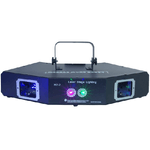 Trade Shop Traesio-proiettore Laser 4 Vie Light Dj Club Discoteca Effetto Luce Dmx H2-2 -