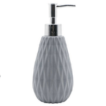 Cleafe-dispenser Per Sapone Liquido Grigio Lavorato Accessori Per Arredo Bagno 79950 -