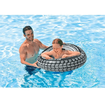 Trade Shop Traesio-salvagente Gonfiabile Materassino A Forma Di Ruota Per Mare Piscina 91 Cm 59252 -