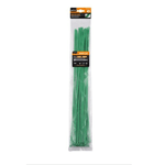 Kaela-set 20 Pz Fascette Cavi Cavo Verde Stringenti In Plastica Nylon 4.8x500mm 92401 -