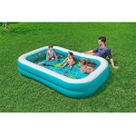 Trade_ox-piscina Avventura Marina 3d 262x175x51cm Rettangolare 2 Anelli Occhialini 3d 54177 -