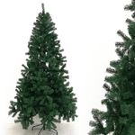 Trade Shop Traesio-albero Di Natale Artificiale Base A Croce Da 210cm Super Folto Con Rami Verde -