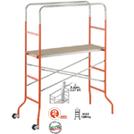 Gierre ®-trabattello Mini Con Pianale In Legno Altezza Massima 3,37 M Gierre Kreo Mini -