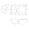 Elleci-Lavello-Incasso-1-vasca-78x435-Easy-290-Granitek-Espresso-Marrone-LGY29078