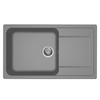 Elleci-Lavello-Incasso-1-vasca-86x50-Life-410-Granitek-Grigio-Titanium-LM241073