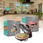 Linq-macchina Per Pizza Elettrico 1200watt Fornetto Doppio Riscaldamento Casa Tx-9569 -