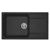Elleci-Lavello-Incasso-1-vasca-86x50-Life-410-Granitek-Nero-LG241040