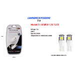 Maxtech-lampadine Di Posizione T10 Maxtech T-105050 12v 5led Lampadine Ultra Luminose 6000k -