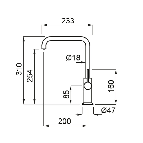 Elleci-Rubinetto-Miscelatore-Cucina-Hype-Gold-MOKHYPGD