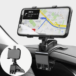 Trade Shop Traesio-supporto Per Cellulare Da Auto Girevole A 360° Per Smartphone Da 4 A 7 Pollici -