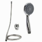 Cleafe-kit Doccetta Doccino Soffione Multigetto Doccia Bagno Laccio 1,5mt Staffa 79977 -