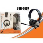 Linq-cuffie Auricolari Stereo Con Microfono Usb Super Bass Giochi Film Per Pc Usb-0167 -