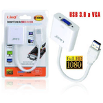 Linq-convertitore Adattatore Video Da Usb 3.0 Maschio A Vga Femmina 1080p U3-vga263 -