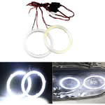 Maxtech-2pz Luci Led Per Auto Fari Lampadine 60mm Occhio D'angelo 12 Volt Maxtech Eye-01 -