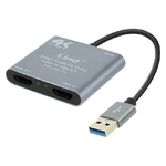 Linq-cavo Scheda Di Acquisizione Video Da Hdmi A Usb Ultra Hd 4k Full Hd 1080p Hdv890+ -