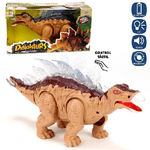 Trade Shop Traesio-dinosauro Stegosauro Camminante Con Luci Suoni E Movimenti Giocattolo Bambini -