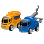 Trade Shop Traesio-macchinina Con Frizione Giocattolo Educativo Bambini Camion Con Retro Carica -