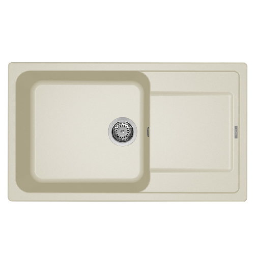 Elleci-Lavello-Incasso-1-vasca-86x50-Life-410-Granitek-Bianco-Antico-LG241062
