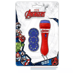 Trade Shop Traesio-torcia Proiettore Avengers Marvel 24 Immagini Da Proiettare Gioco Bambini -