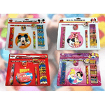 Trade Shop Traesio-set Cancelleria Scuola 12 Pezzi Con Personaggi Disney Stationary Set In Blister -