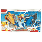 Trade Shop Traesio-robot Super Warriors Guerrieri Trasformabili Giocattolo Gioco Bambini -