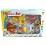 Trade Shop Traesio-set Da Cucina Per Bambini Con Pentole E Mestoli + Accessori Cucina -