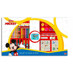 Trade Shop Traesio-valigetta Con Colori Mickey Mouse Set Per Colorare Gioco Per Bambini 52 Pezzi -