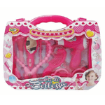 Trade Shop Traesio-centro Di Bellezza Phon Pettine Specchio Accessori Giocattolo Gioco Bambina -