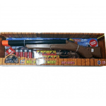 Trade Shop Traesio-pistola Fucile Cartucce Vecchio West Scheriffo Cowboy Suoni Arma Gioco Bambini -