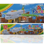 Trade Shop Traesio-aeroplano Passeggeri Aereo Airliner A380 Suoni Luci Gioco Bambini Doll Modellino -