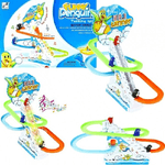 Trade Shop Traesio-pinguini Gara Competizione Race Twinkling Funny Luci Suoni Movimento Bimbi Gioco -