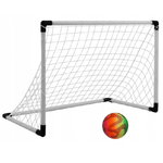 Trade Shop Traesio-porta Da Calcio 90x62x47 Cm Rete Pallone Calcetto Allenamento Bambini Gvc-0904 -