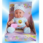 Trade Shop Traesio-emo Baby Bambolotto Ciucciotto Bambola Giocattolo Gioco Bambina -