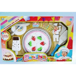 Trade Shop Traesio-dolce Sfizio Torta Candeline Paletta Posate Festa Giocattolo Gioco Bambina -