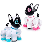 Trade Shop Traesio-cane Cagnolino Robot Danza E Cammina Luci E Suoni Giocattoli Bambini 2 Colori -