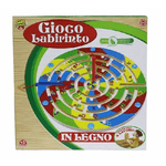 Trade Shop Traesio-gioco Labirinto In Legno Giocattolo Gioco Per Bambini Intuito Strategia +3 Anni -