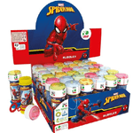 Trade Shop Traesio-bolle Di Sapone Spiderman Confezione 36 Pz Flacone 60 Ml Gadget Party -