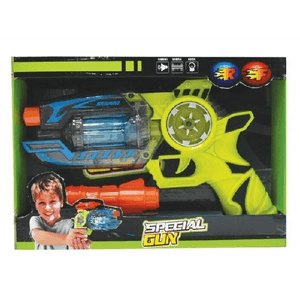 Trade Shop Traesio-special Gun Super Pistola Giocattolo Con Luci E Suoni Vibra Gioco Bambini -